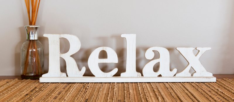 ドライヘッドスパでリラックス