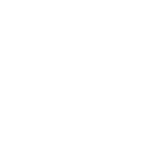 白いラインのロゴ